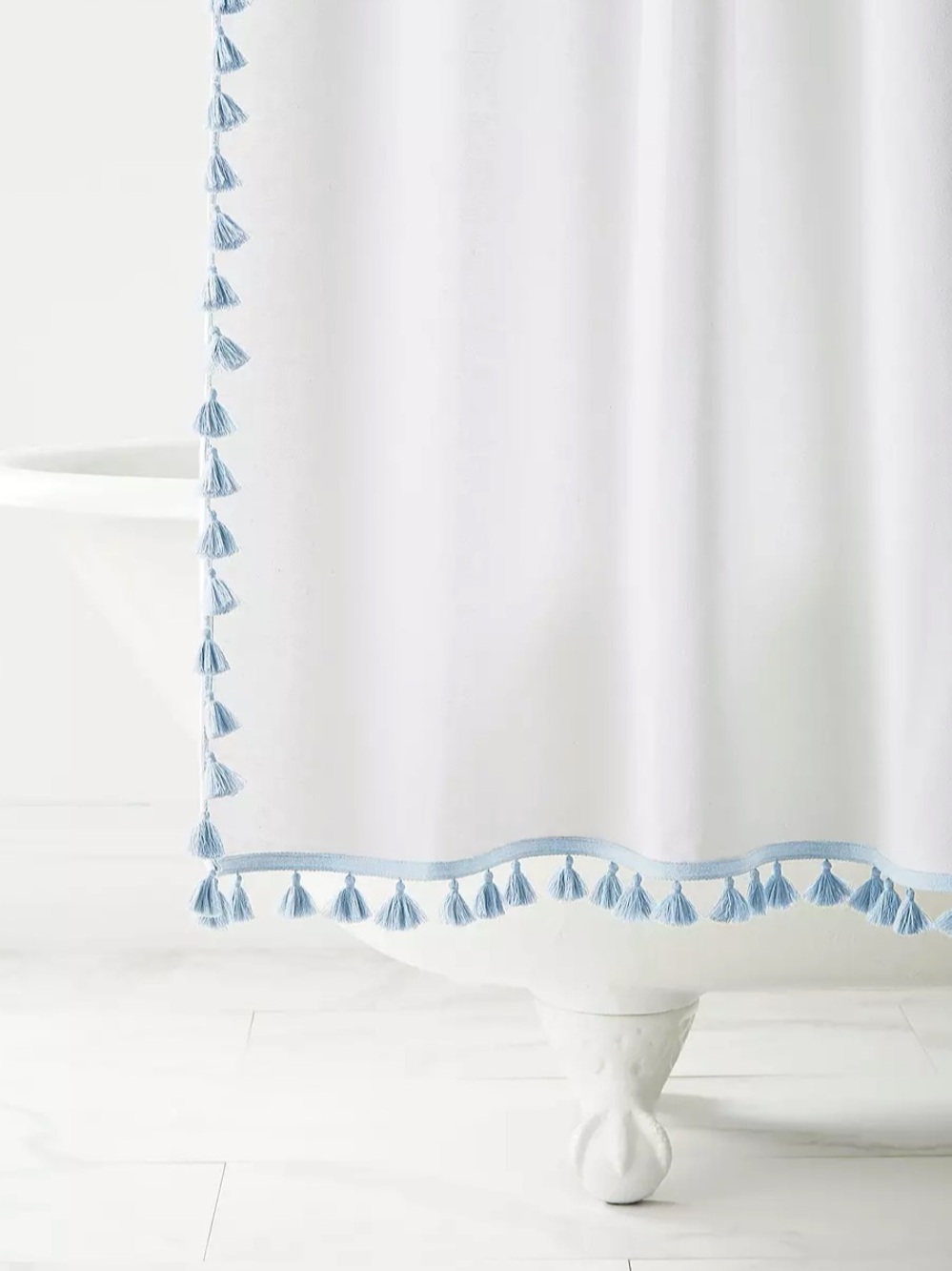 Serena & Lilly Shower Curtain with Tassels